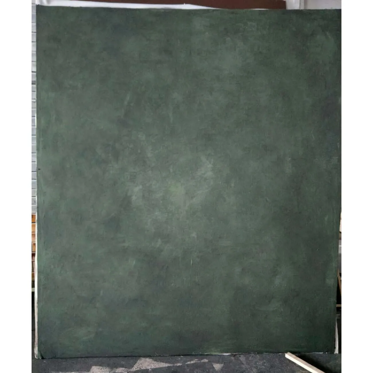(HP-NS) 1.6 x 2m Impasto Textured Hand Painted Background - (Jade Green) As used by Glenn Norwood