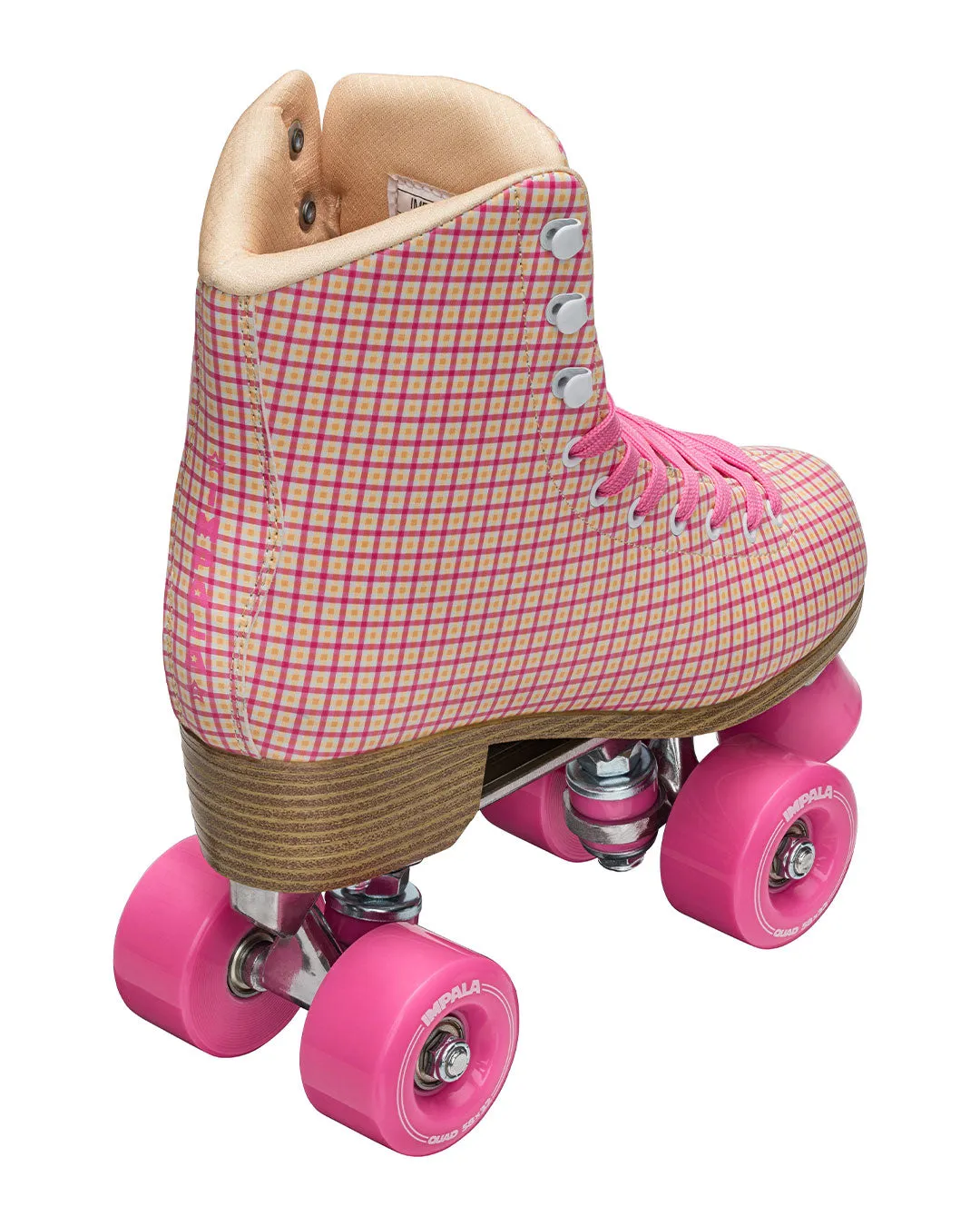 Impala Roller Skates - Pink Tartan
