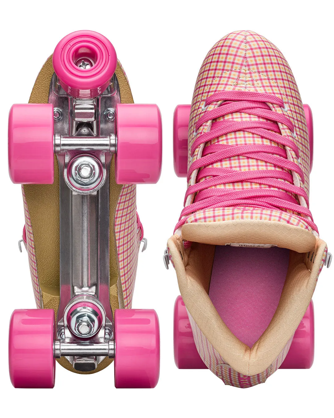 Impala Roller Skates - Pink Tartan