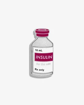 Insulin for the Win Lapel Pin