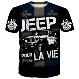 Jeep pour la vie - Quebec Flag