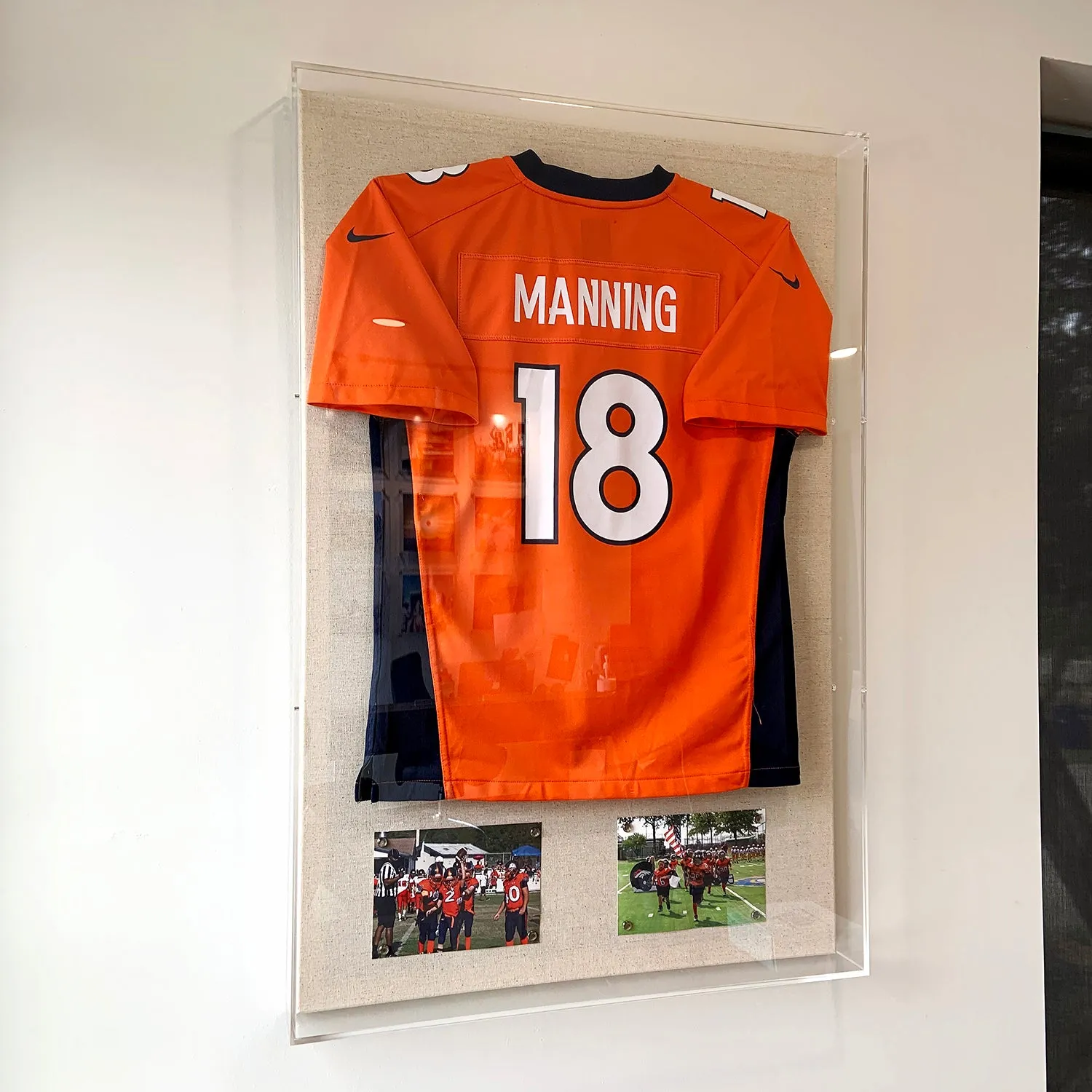 Jersey Shadowbox Display