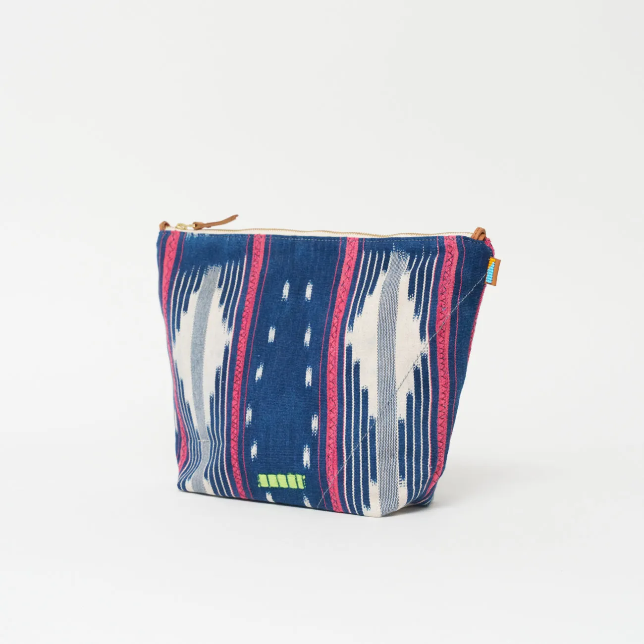Jumbo Convertible Pouch African Baule Cloth #01