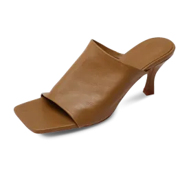 Katie Mid Heel Square Toe Sandals