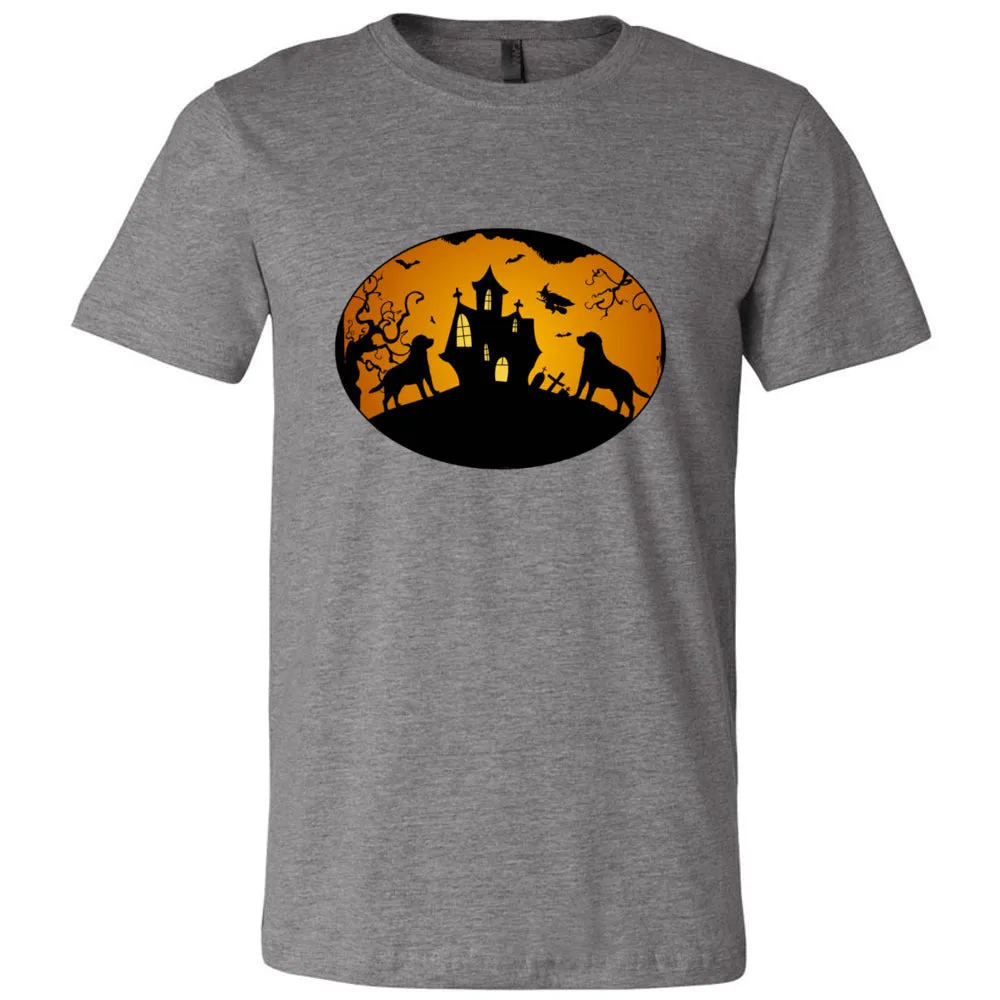 Labrador Halloween Unisex Short Sleeve Jersey Tee