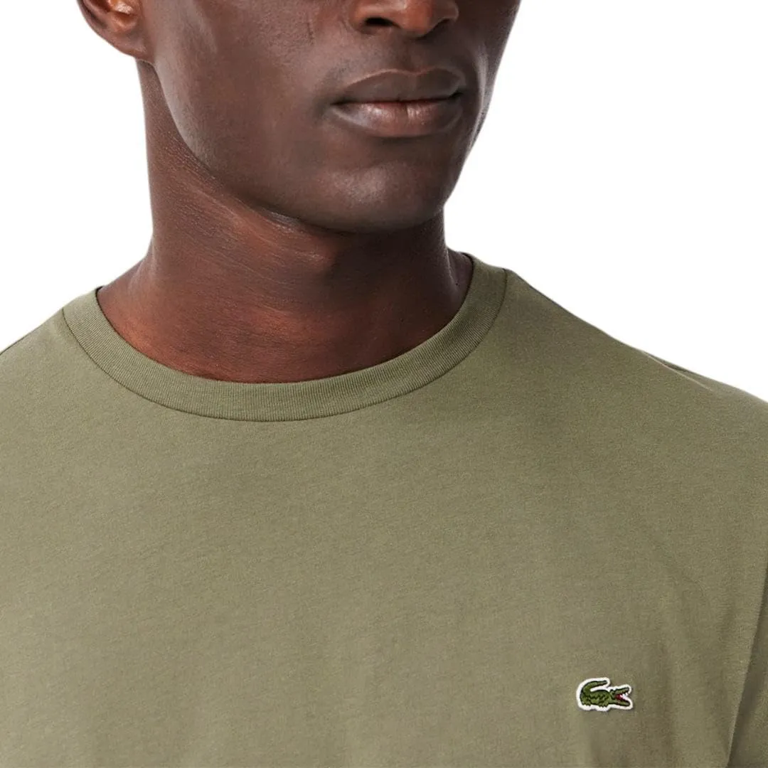 Lacoste Men's Crew Neck Short Sleeve Regular Fit Classic T-Shirt