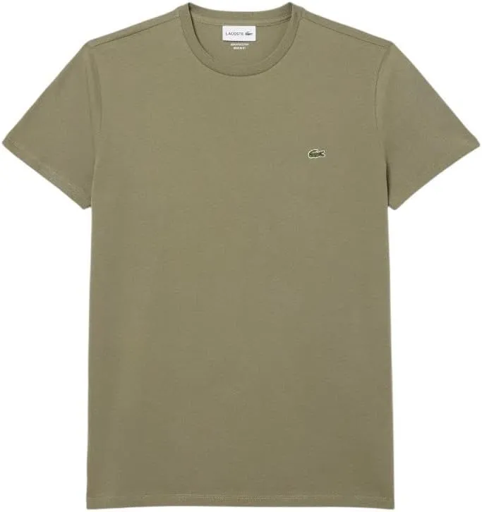 Lacoste Men's Crew Neck Short Sleeve Regular Fit Classic T-Shirt