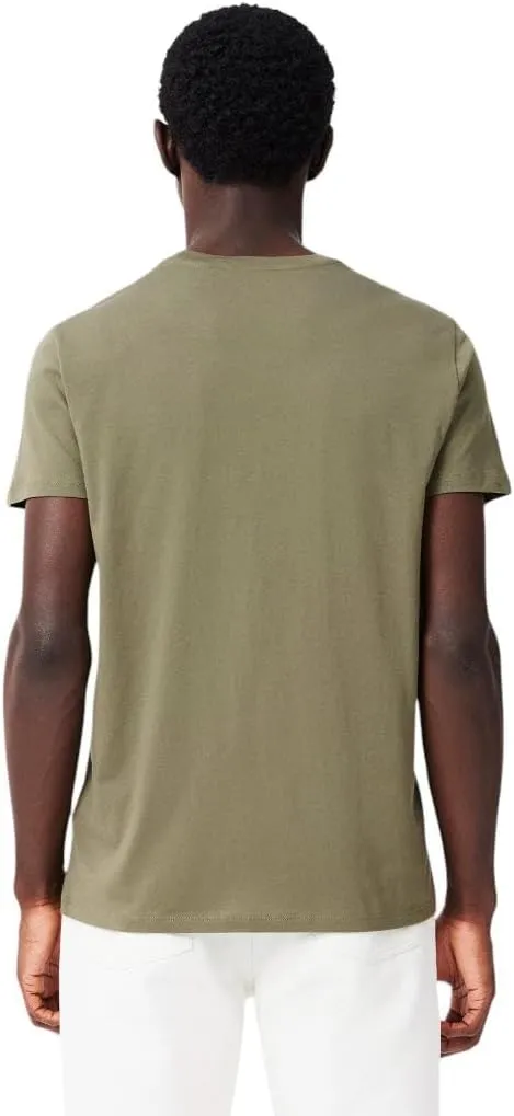 Lacoste Men's Crew Neck Short Sleeve Regular Fit Classic T-Shirt