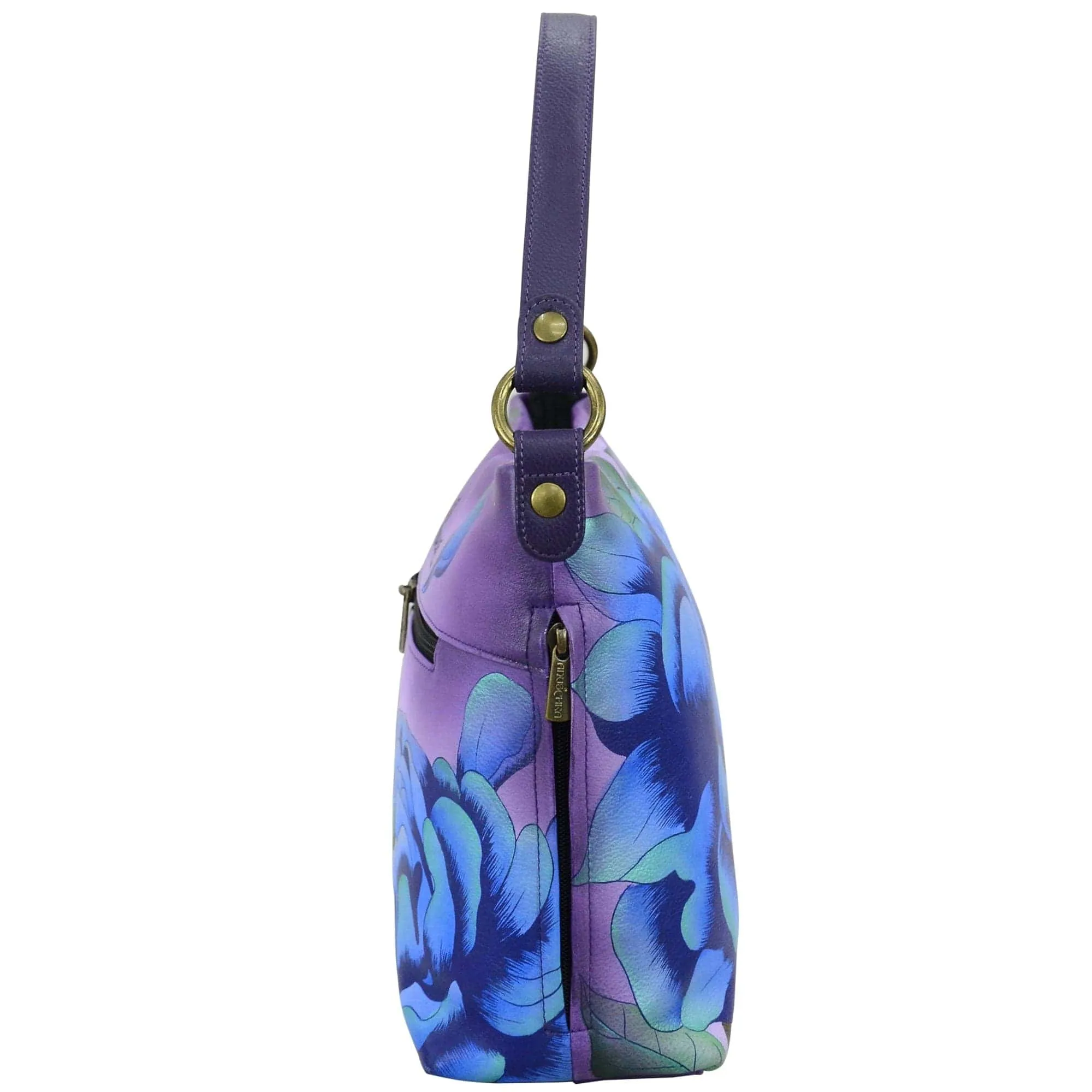 Spacious Large-Capacity Hobo Shoulder Bag - Model 8351