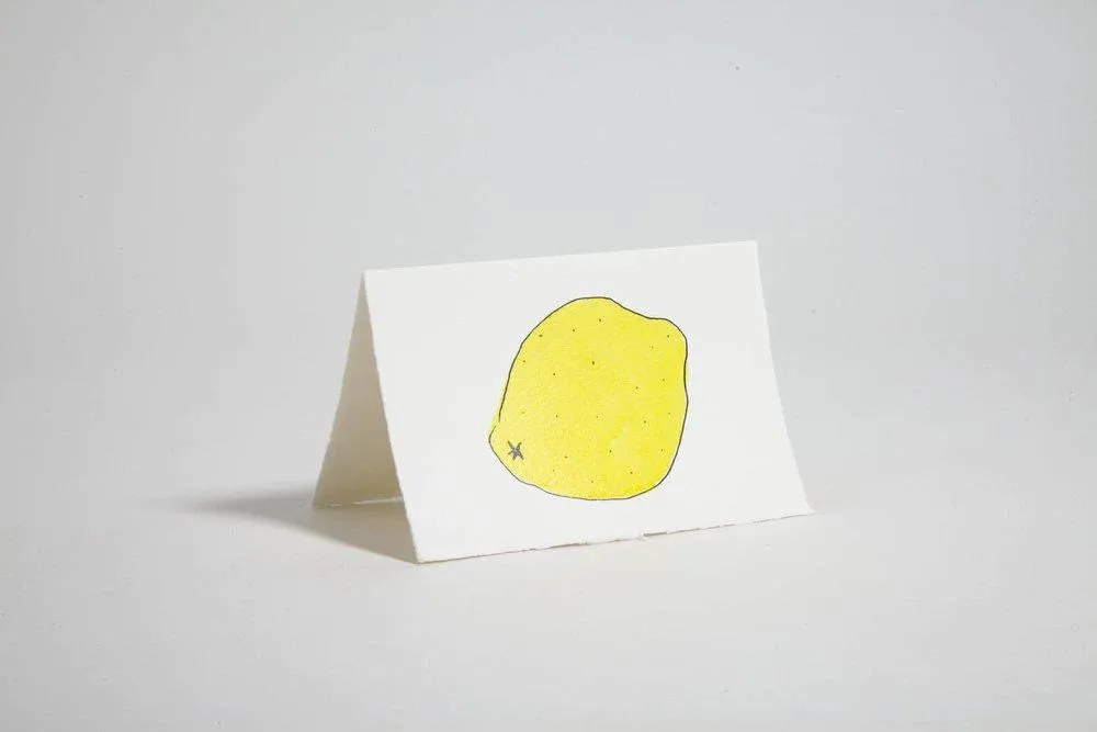 Lemon Card