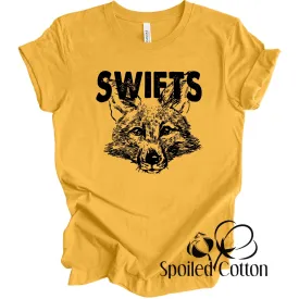 Line Drawing Lions SWIFTS Sweatshirt/Long Sleeve