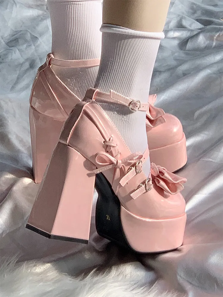 lolita shoes women's lolita high heels