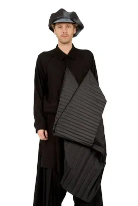 Long Blouse With Pleats Cloth