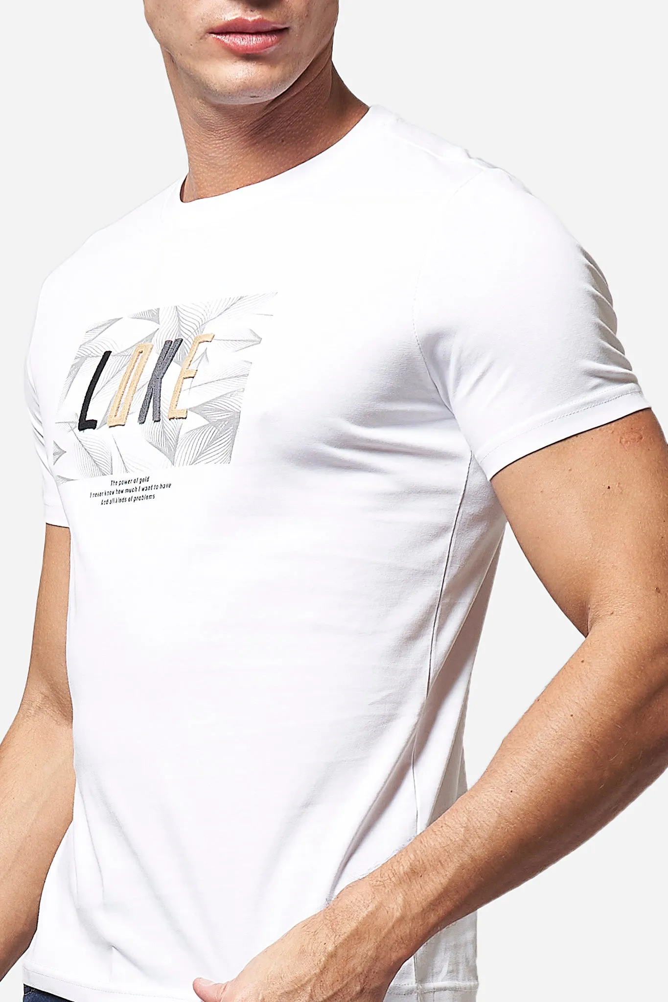 LOVE ON THE GRAPH MENS TSHIRT