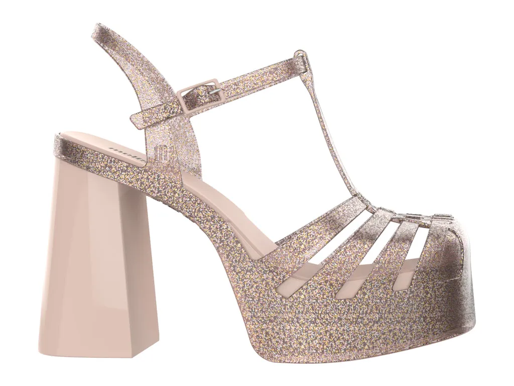Melissa Party Heel AD Glitter Pink Sandal