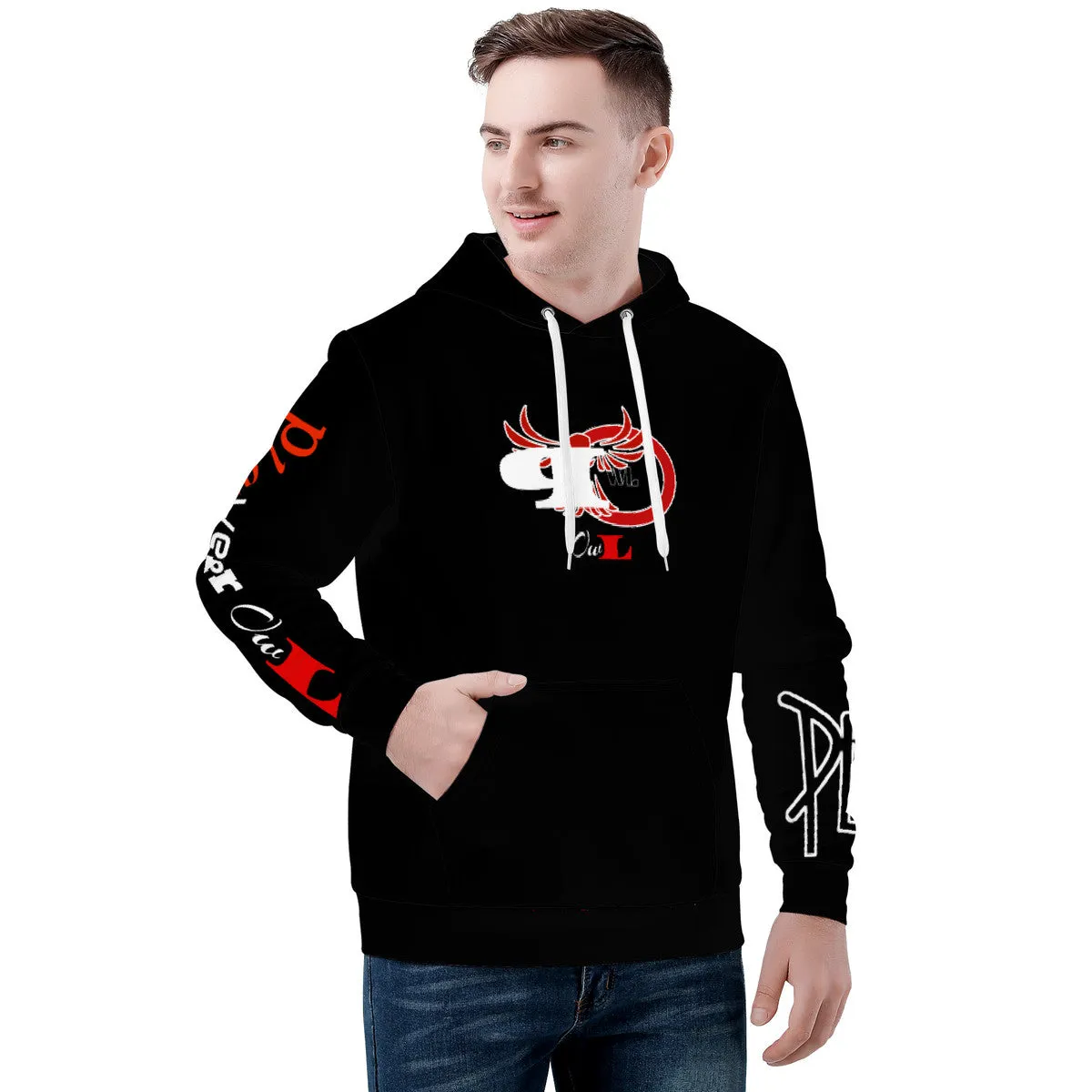 Men's Hoodie Player Owl