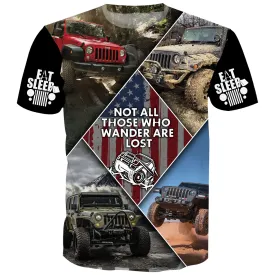 Not all those who wander are lost - T-Shirt