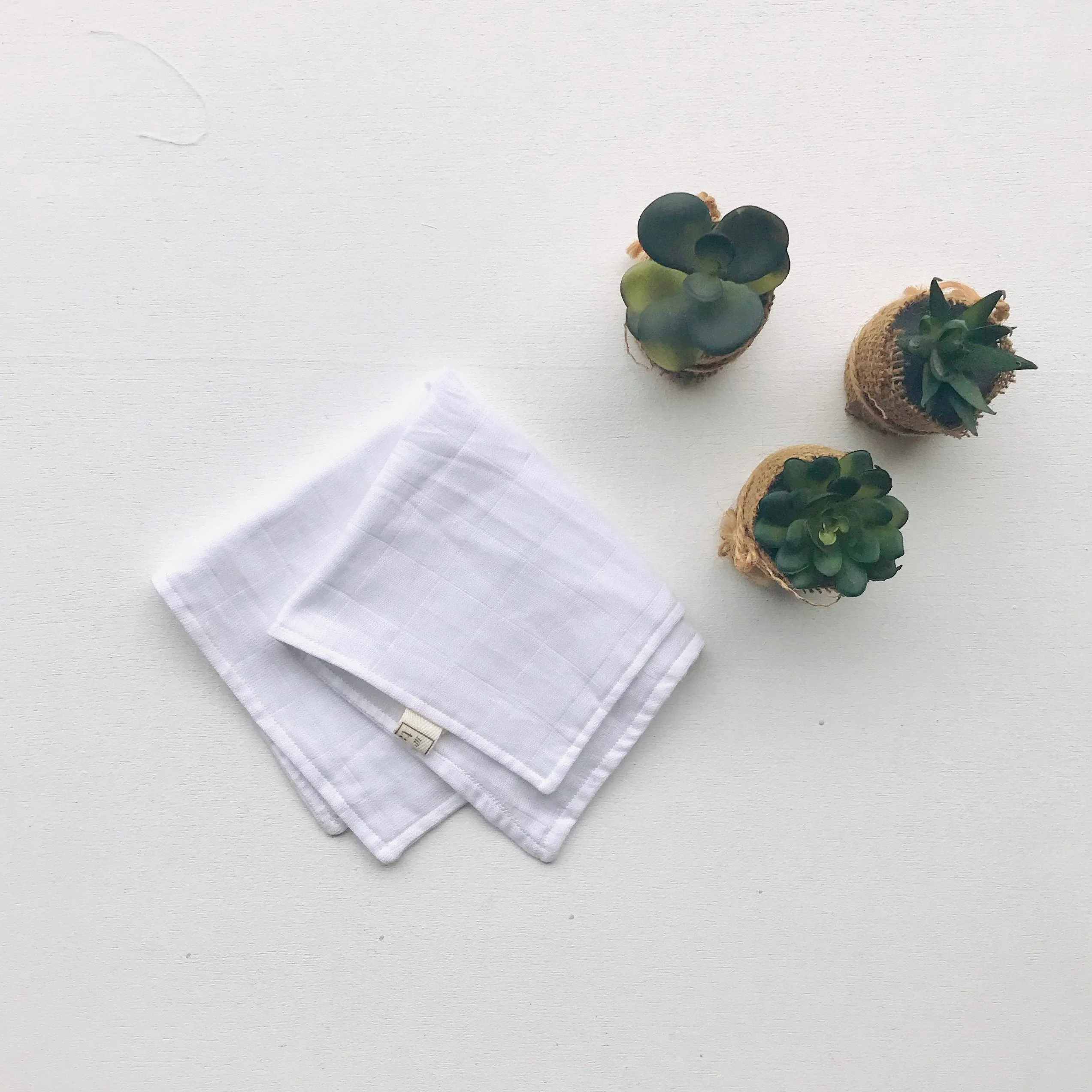 Organic Muslin Wash Cloth