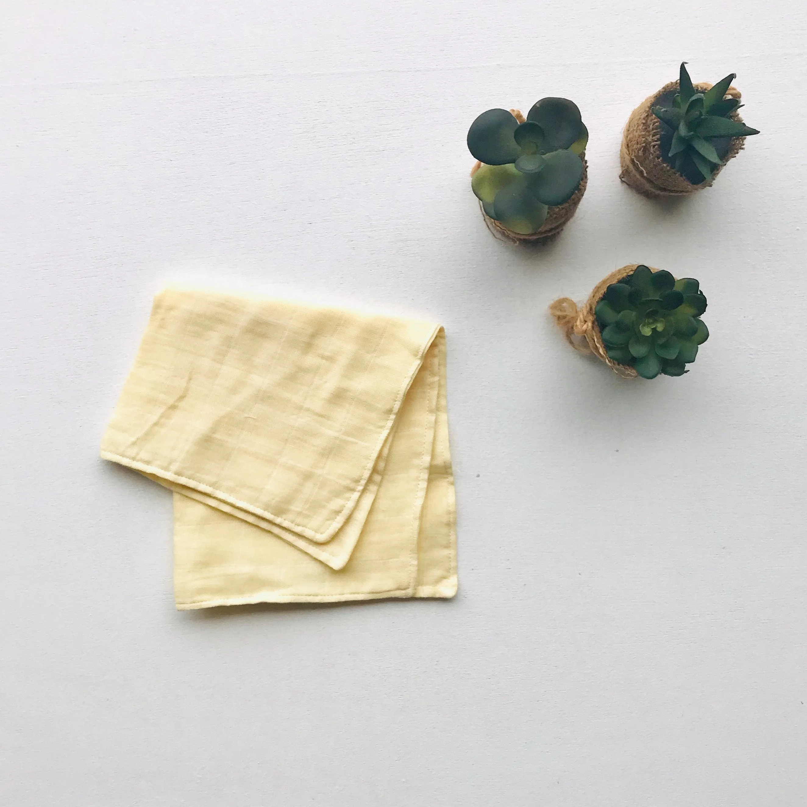 Organic Muslin Wash Cloth