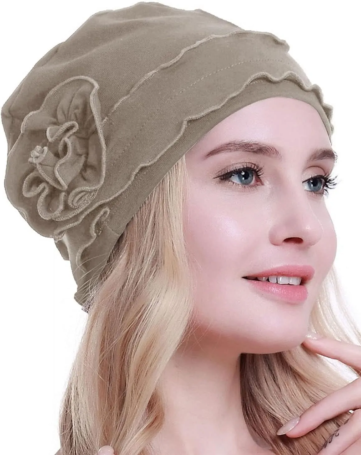 osvyo Chemo Headwear Turban Cap for Women - Cancer Beanie Hair Loss Sealed Packaging