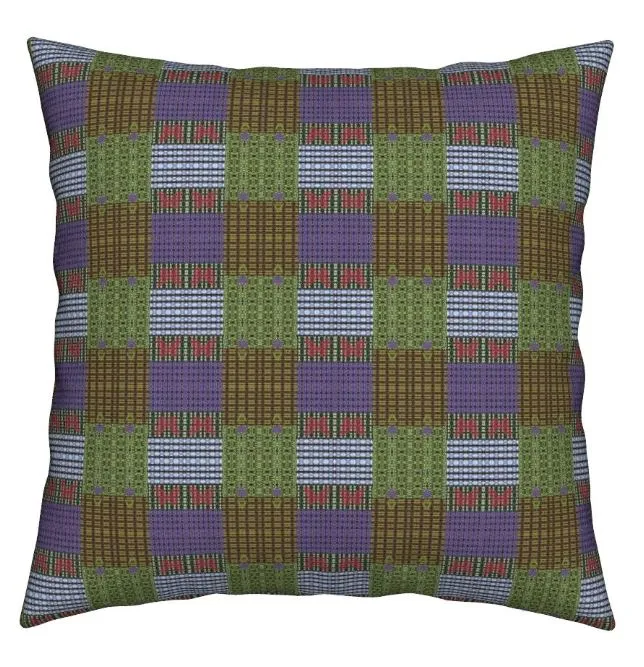 Patchwork Collection No. 4 - Decorative Pillow Cover