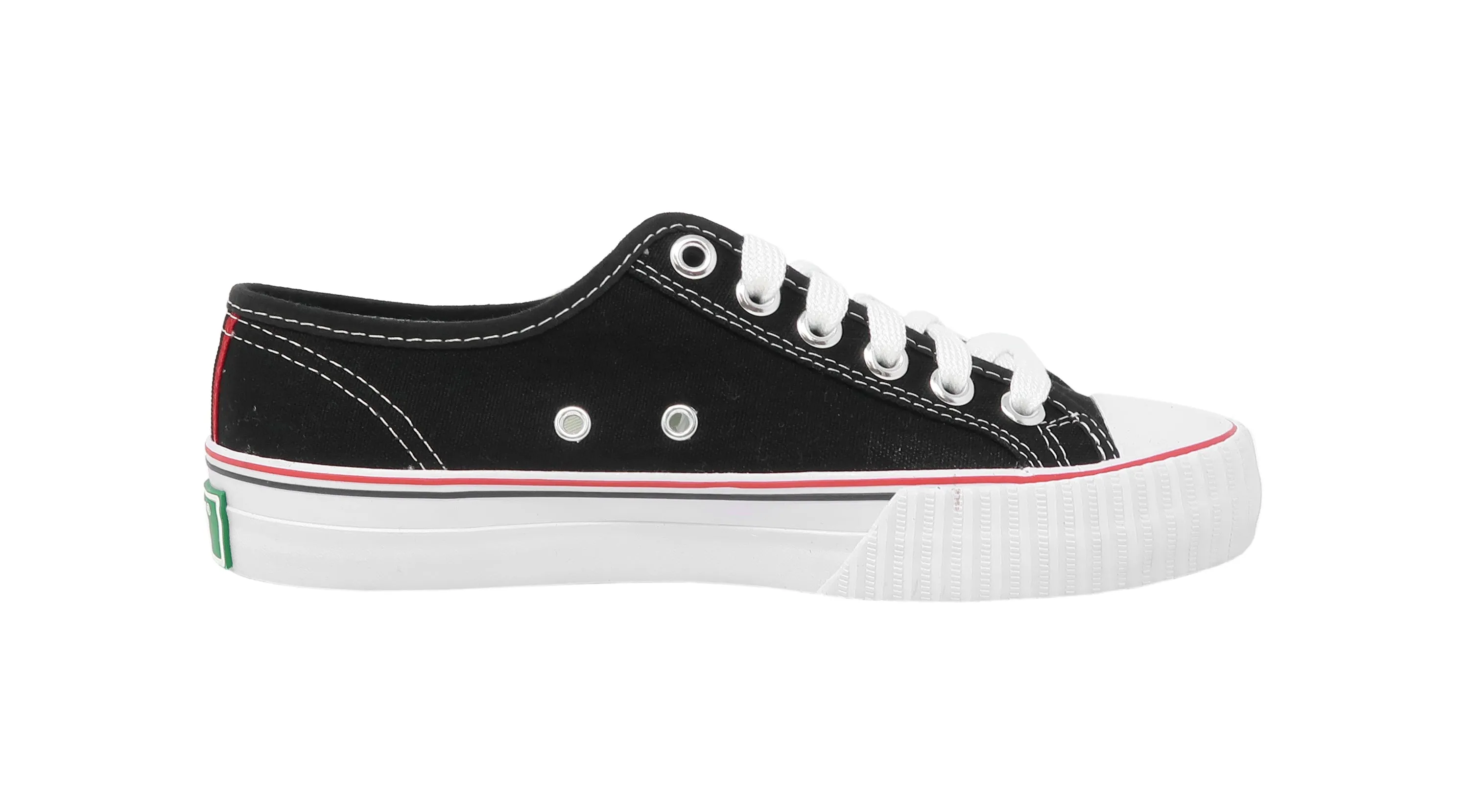 PF Flyers Center Lo Black/White Shoes MC2002BL