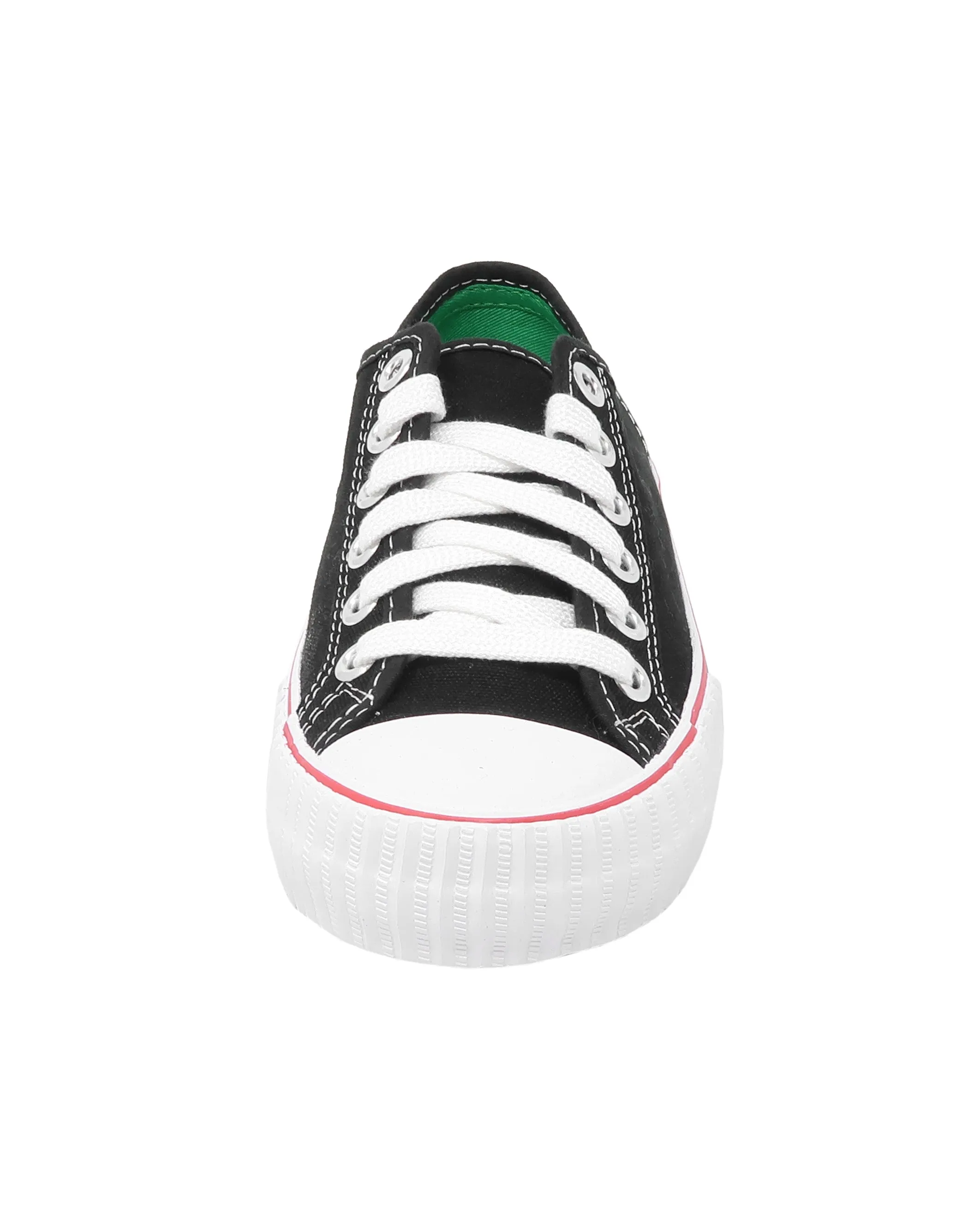 PF Flyers Center Lo Black/White Shoes MC2002BL