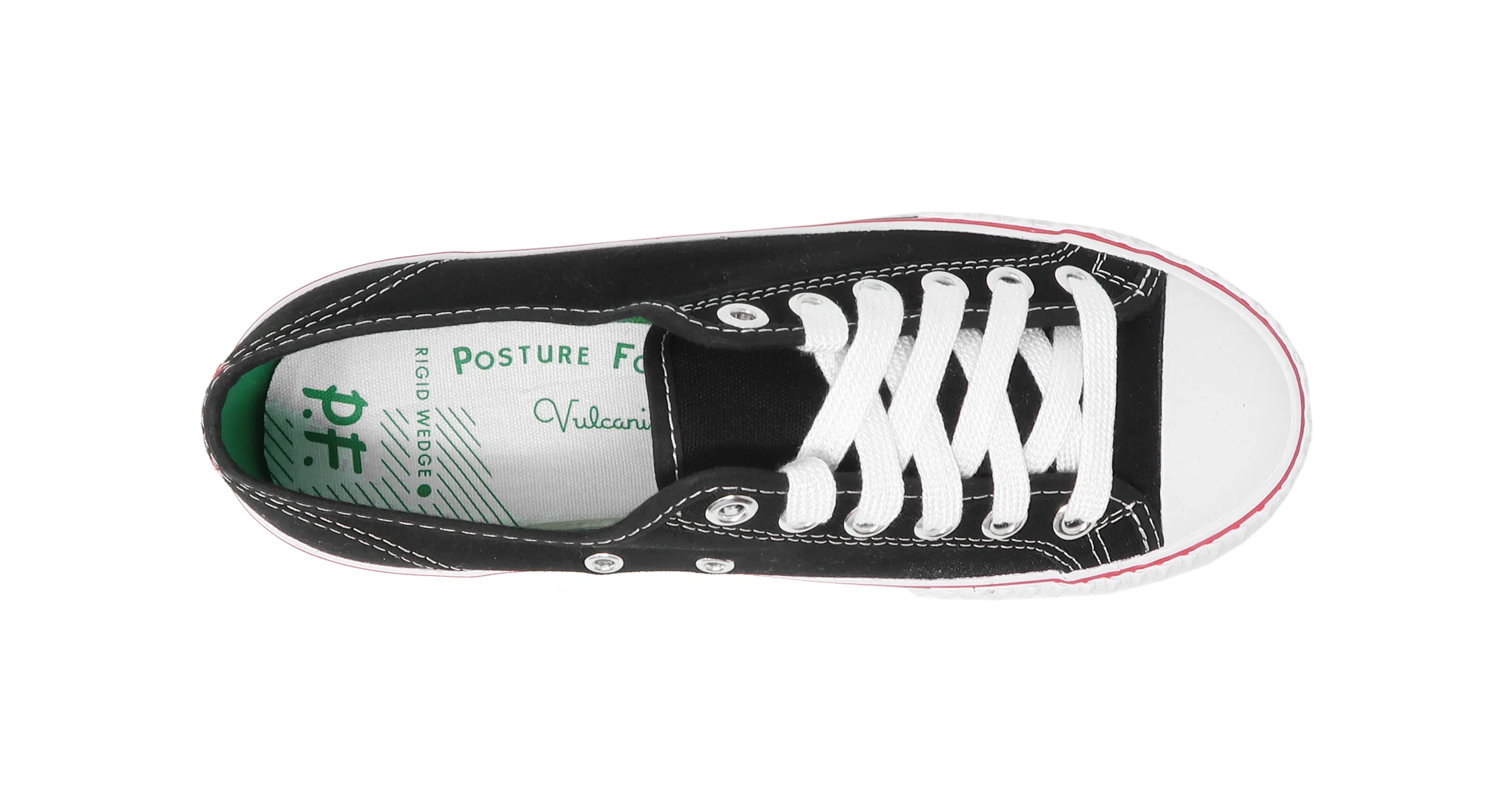 PF Flyers Center Lo Black/White Shoes MC2002BL