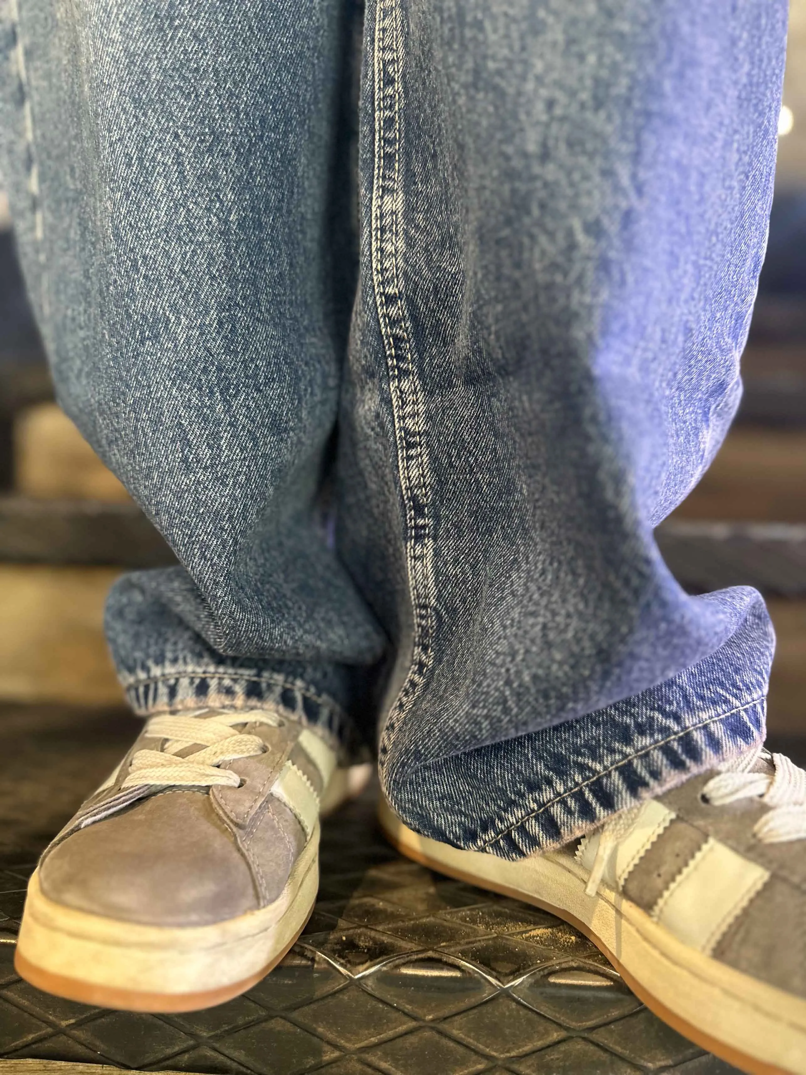 (Pre-Order) Skater - Mid Vintage Pink Jeans.