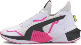 PUMA Women's Provoke XT Cross Trainer, White Black-Luminous Pink, 6.5