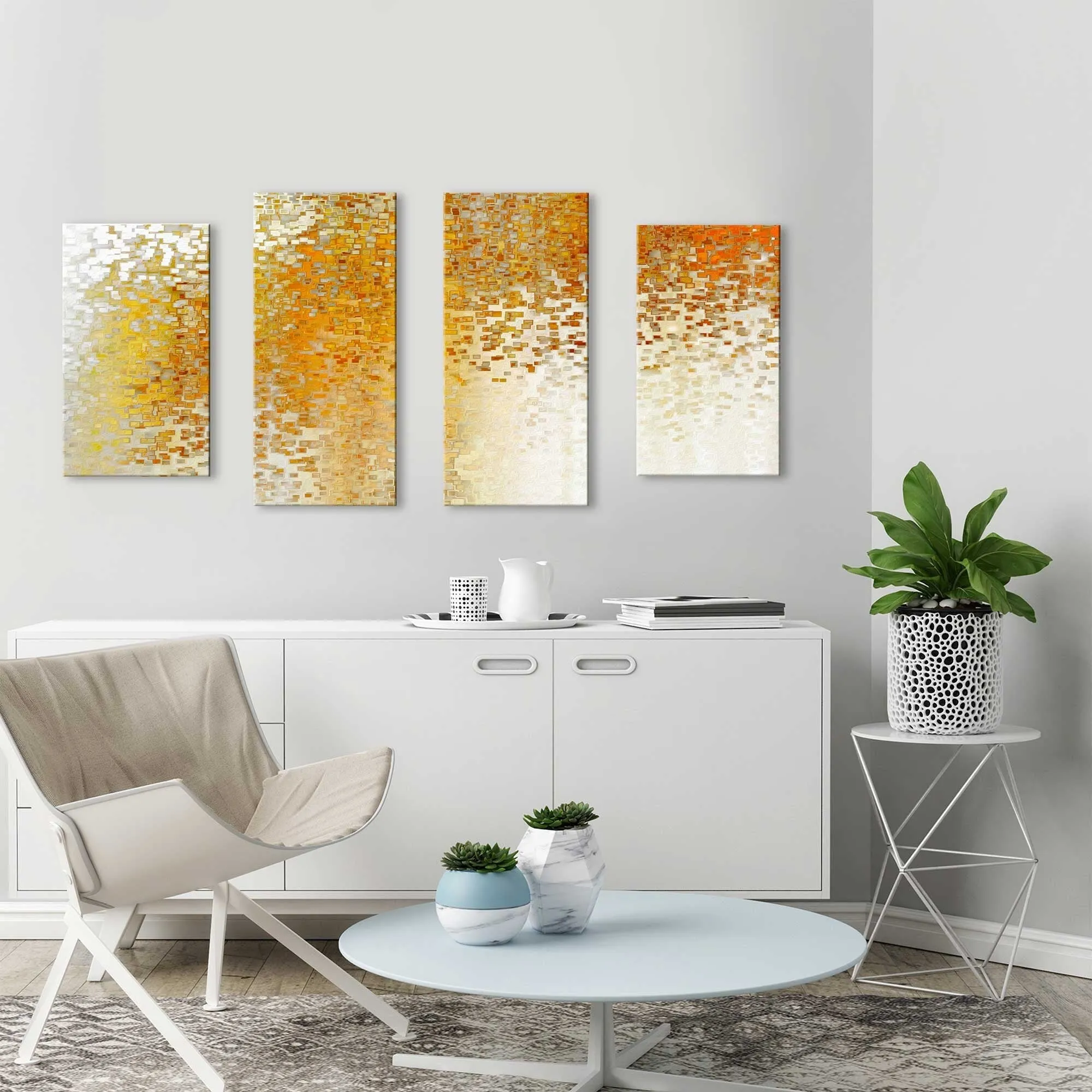 "1 Corinthians 15 57 Our Victory MAX" 4 Piece Print on Canvas