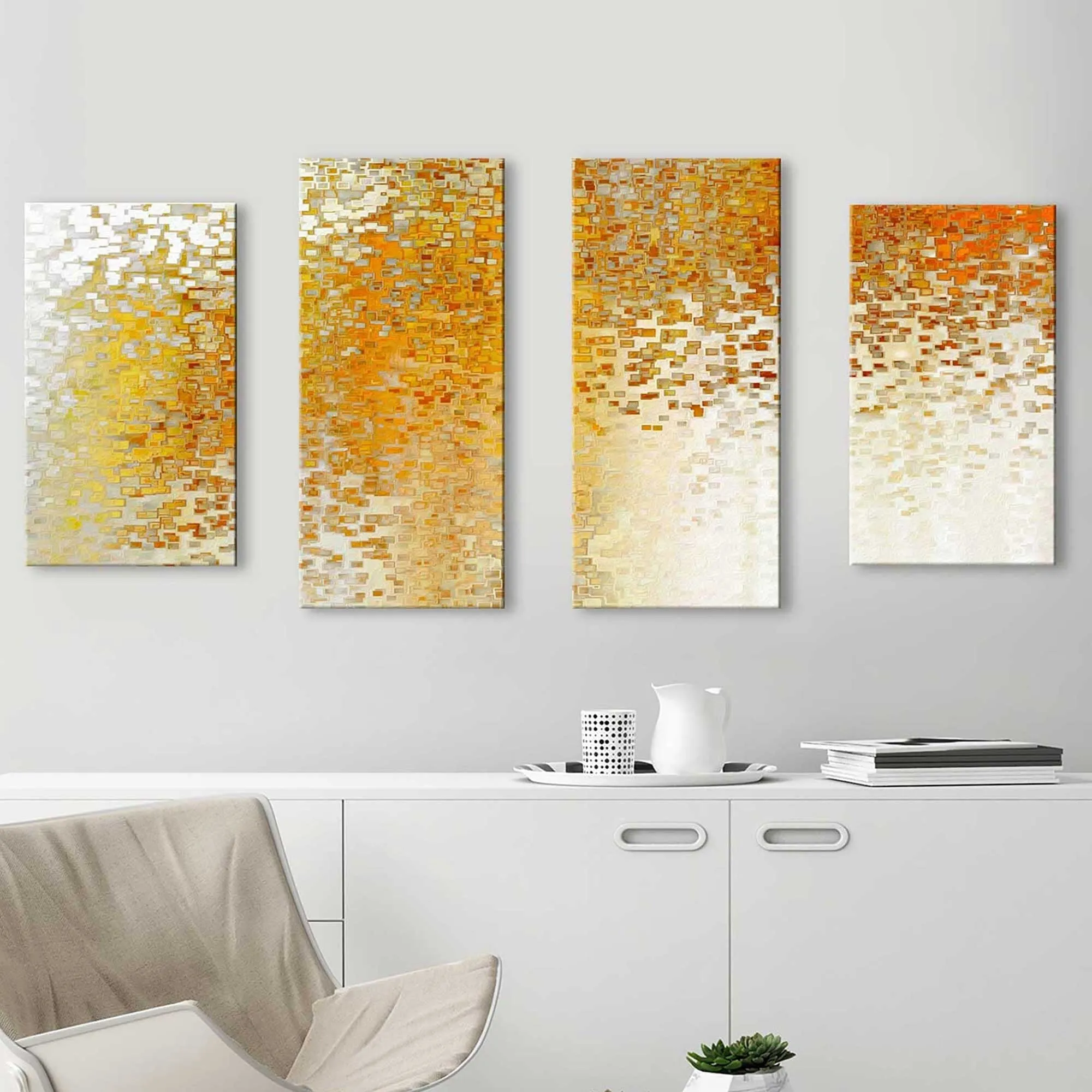 "1 Corinthians 15 57 Our Victory MAX" 4 Piece Print on Canvas
