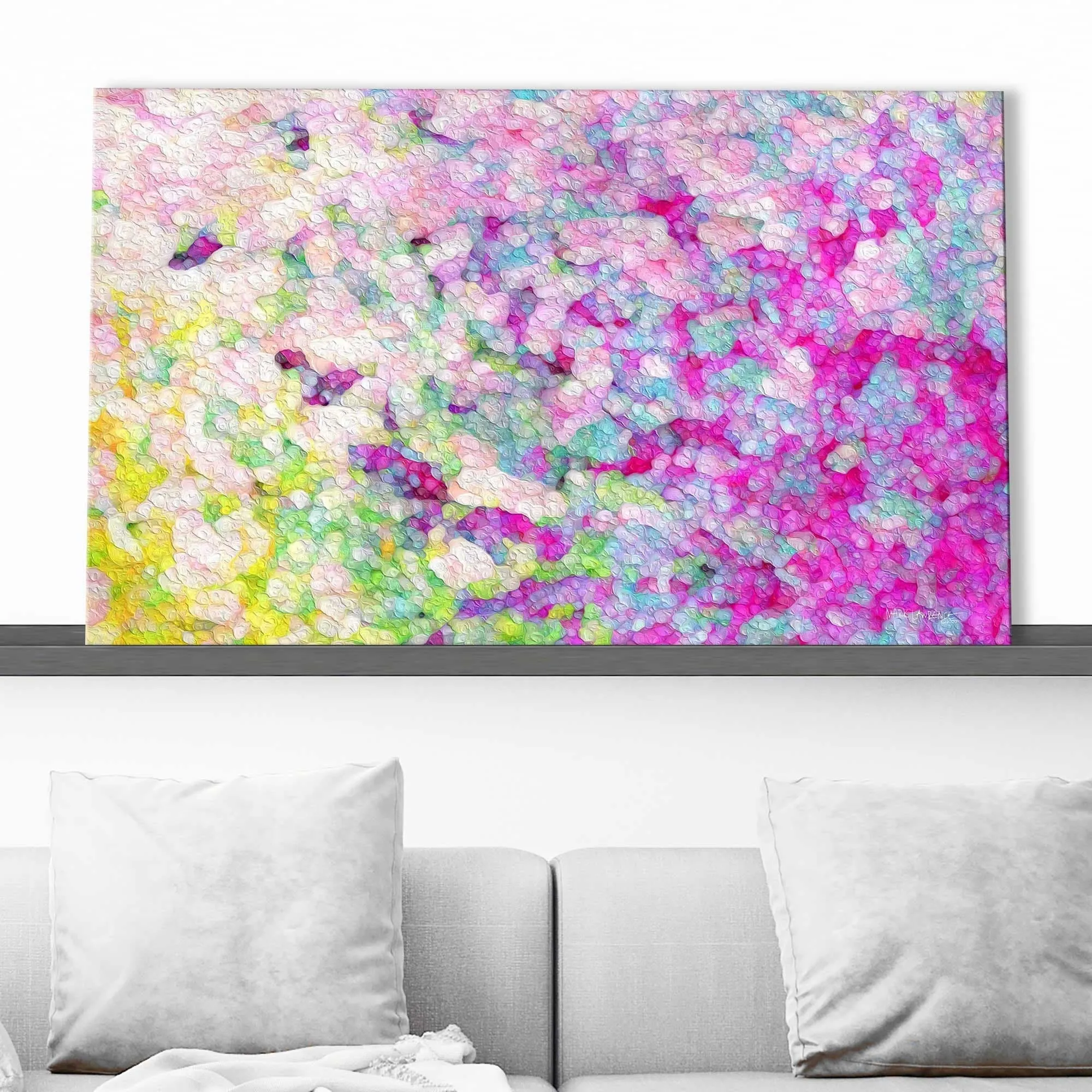 "1 John 4 7 You Are Born Of God (Horizontal)" Print on Canvas