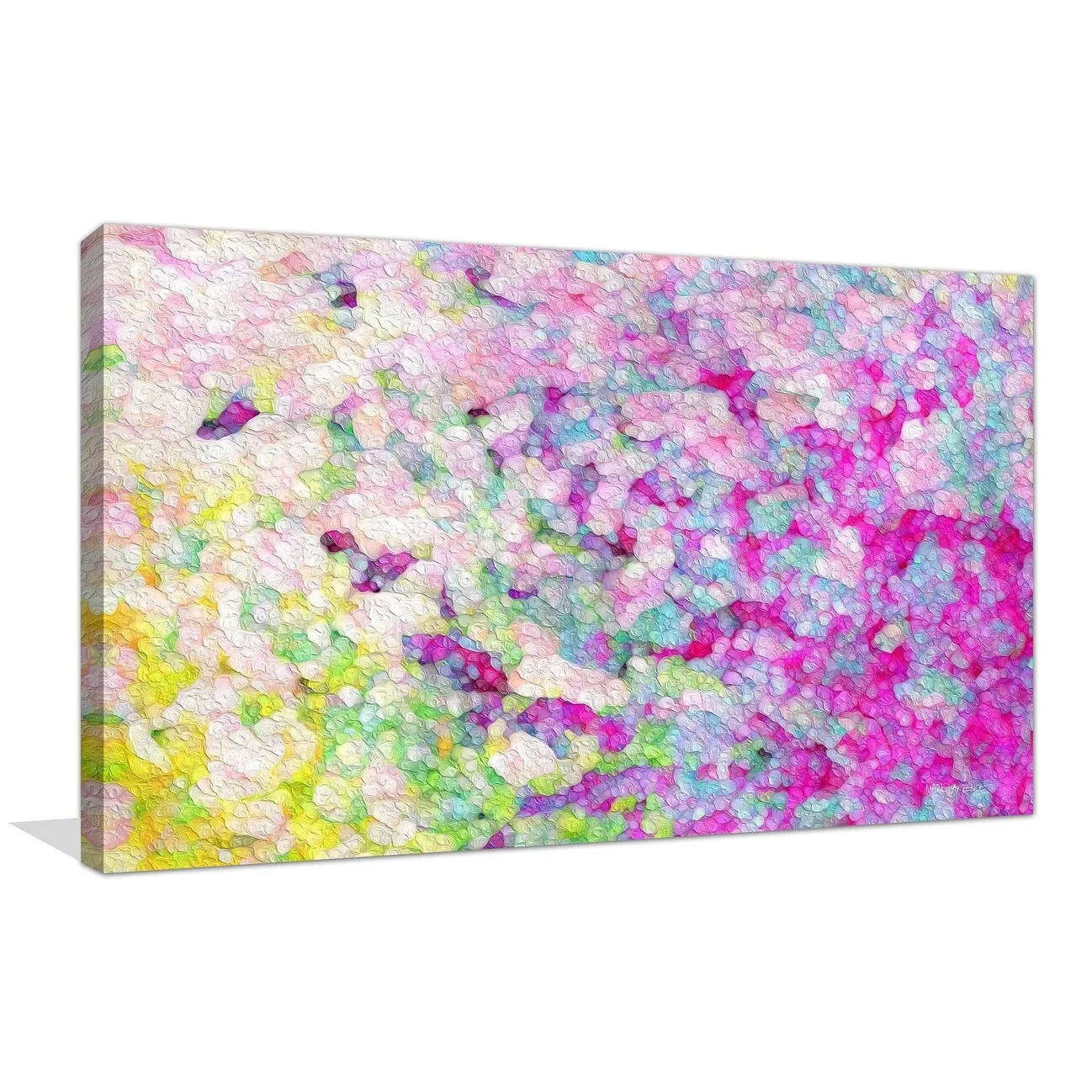 "1 John 4 7 You Are Born Of God (Horizontal)" Print on Canvas