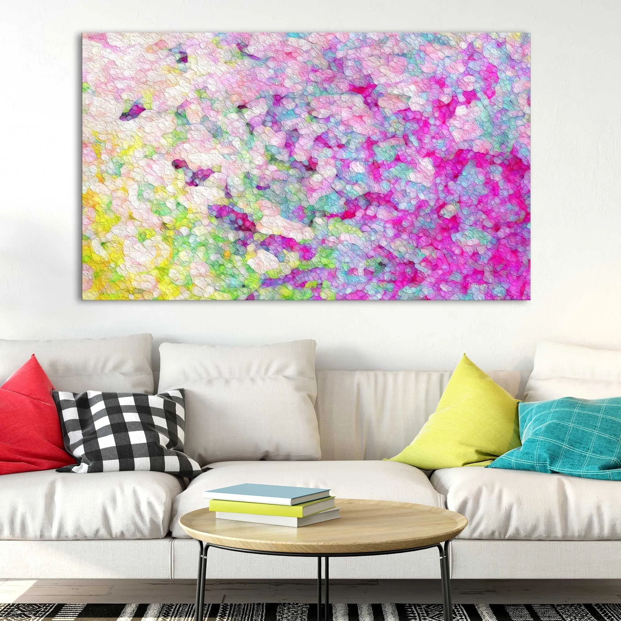 "1 John 4 7 You Are Born Of God (Horizontal)" Print on Canvas