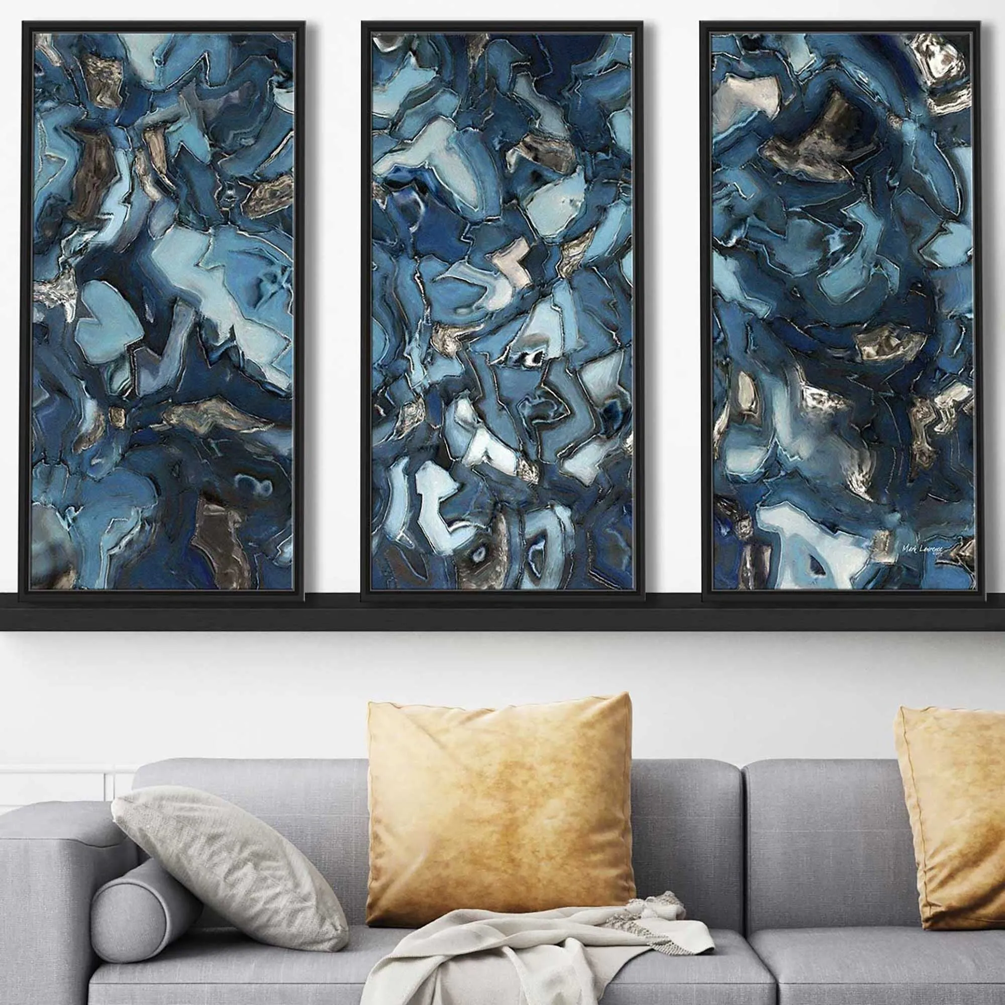 "1 Timothy 1 15 MAX" Print on Floating Canvas Set of 3