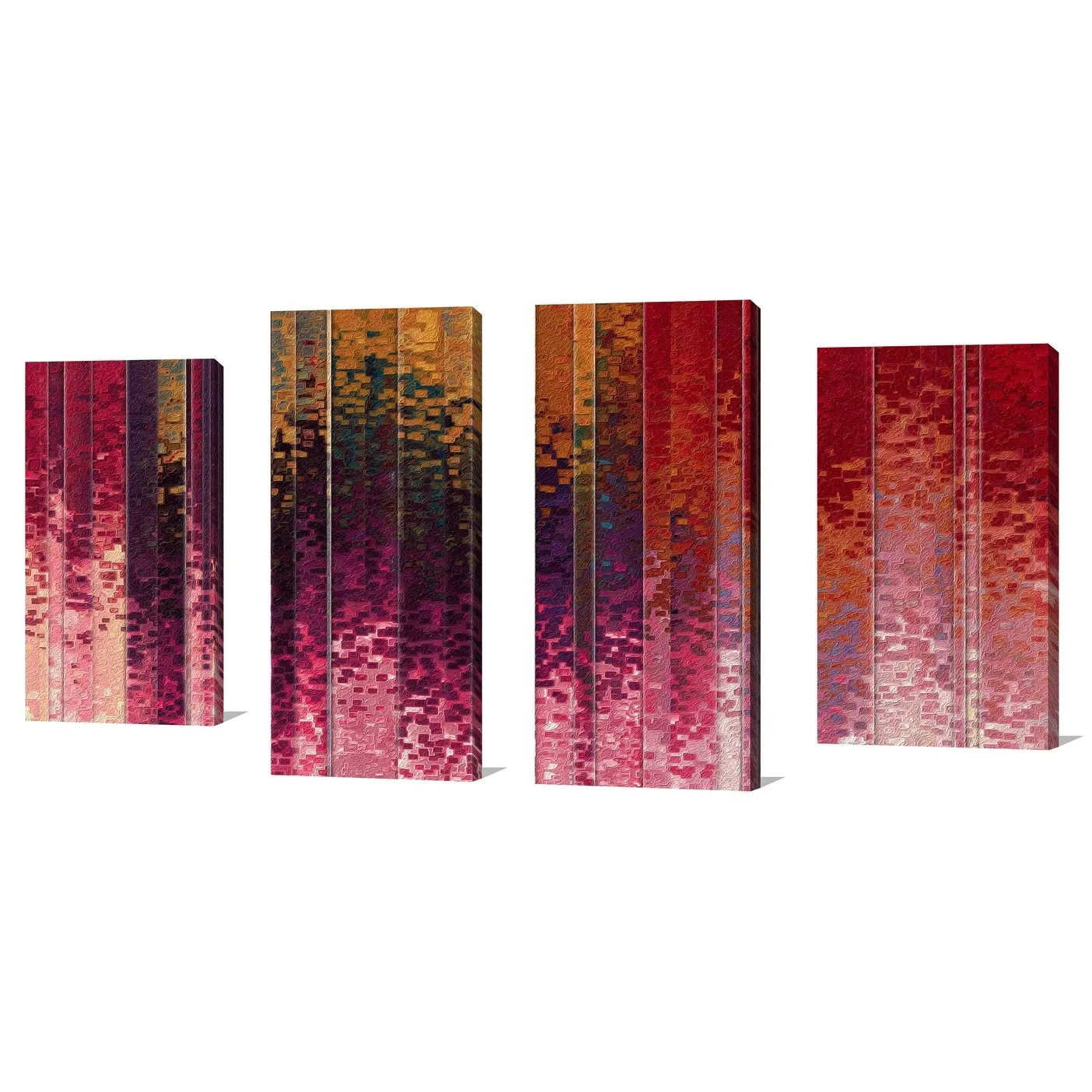 "1 Timothy 6 12 Lay Hold On Eternal Life MAX" 4 Piece Print on Canvas
