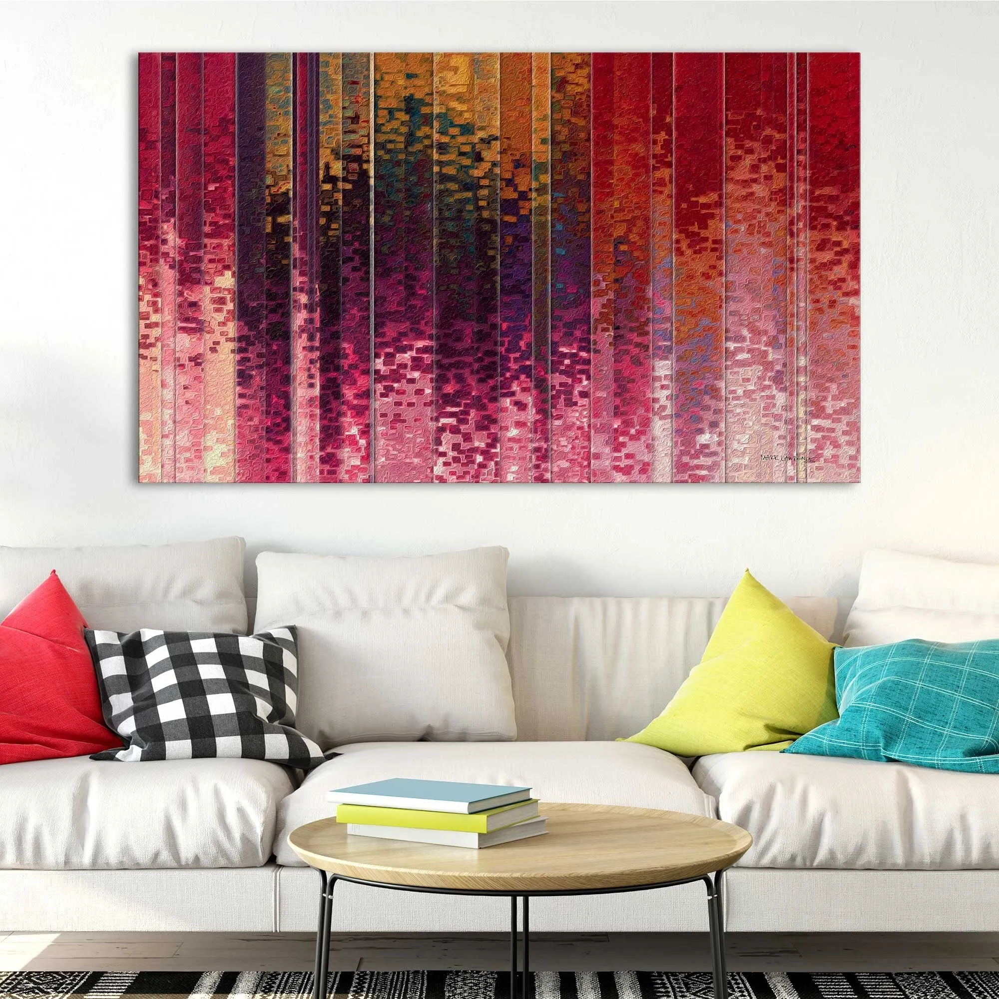 "1 Timothy 6 12 Lay Hold On Eternal Life" Print on Canvas