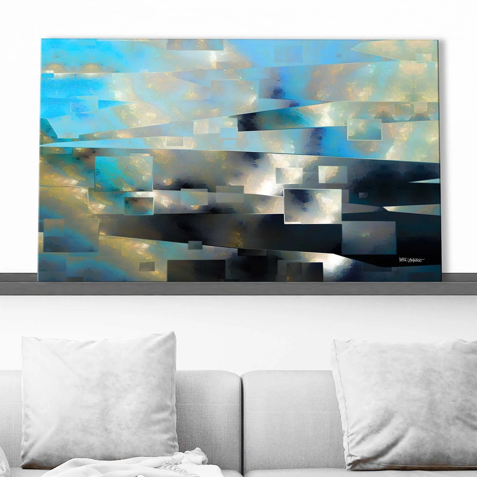"2 Corinthians 3 18 From Glory To Glory" by Mark Lawrence Print on Canvas