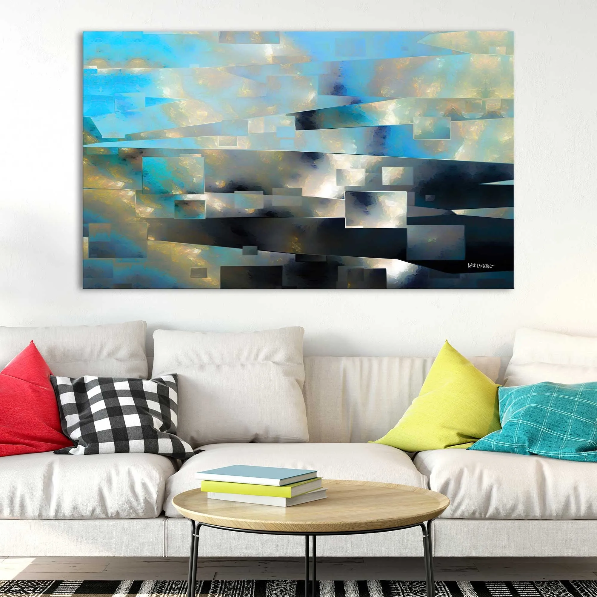 "2 Corinthians 3 18 From Glory To Glory" by Mark Lawrence Print on Canvas