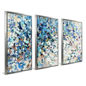 "2 Corinthians 6 10 Rejoice Always" Print on Floating Canvas Set of 3