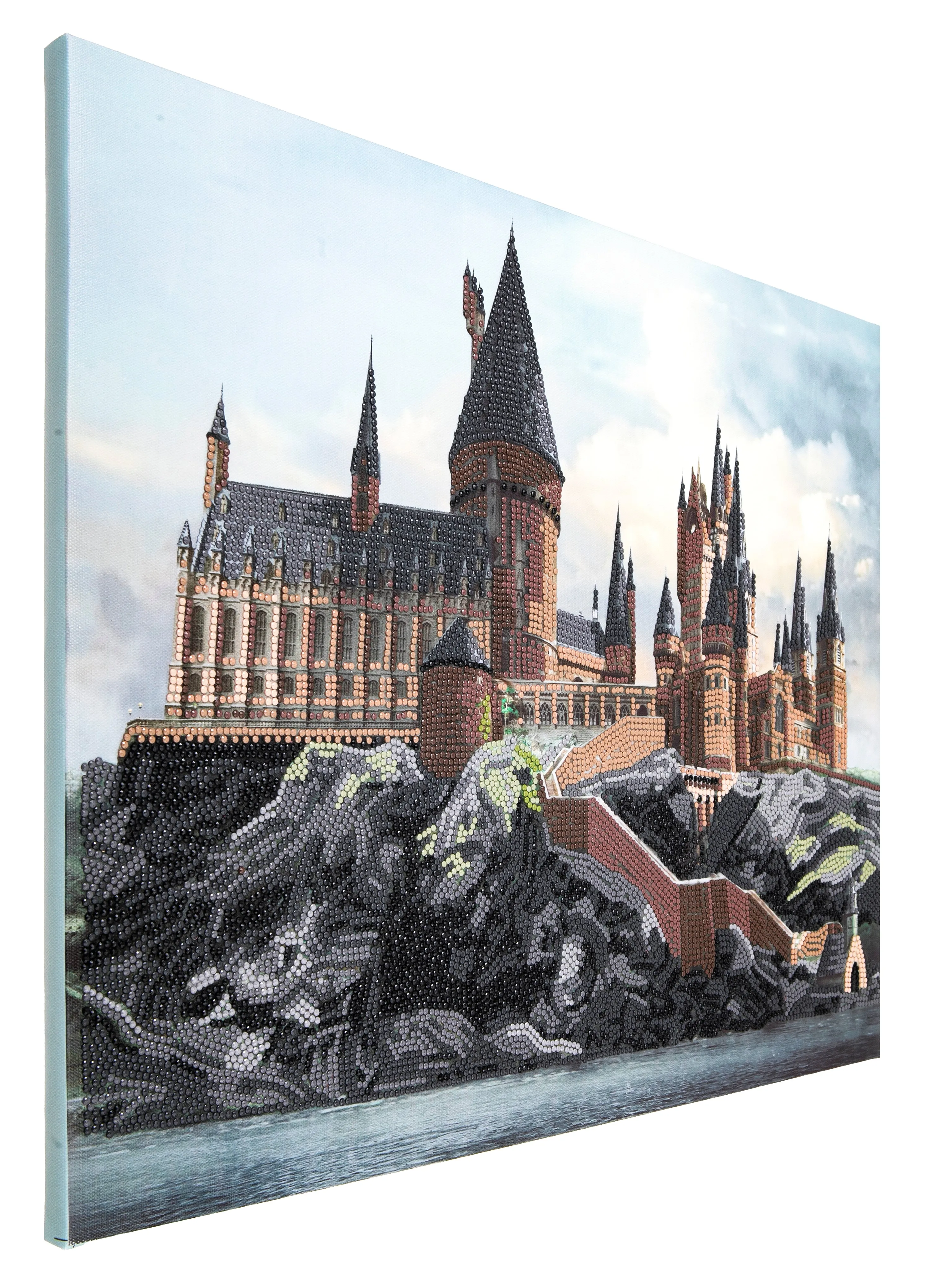 "Hogwarts Castle" Harry Potter Crystal Art Canvas Kit 40x50cm