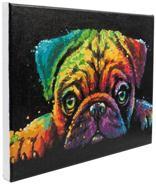 "Pup's Dream" Paint by Numb3rs Framed Kit 30x40cm