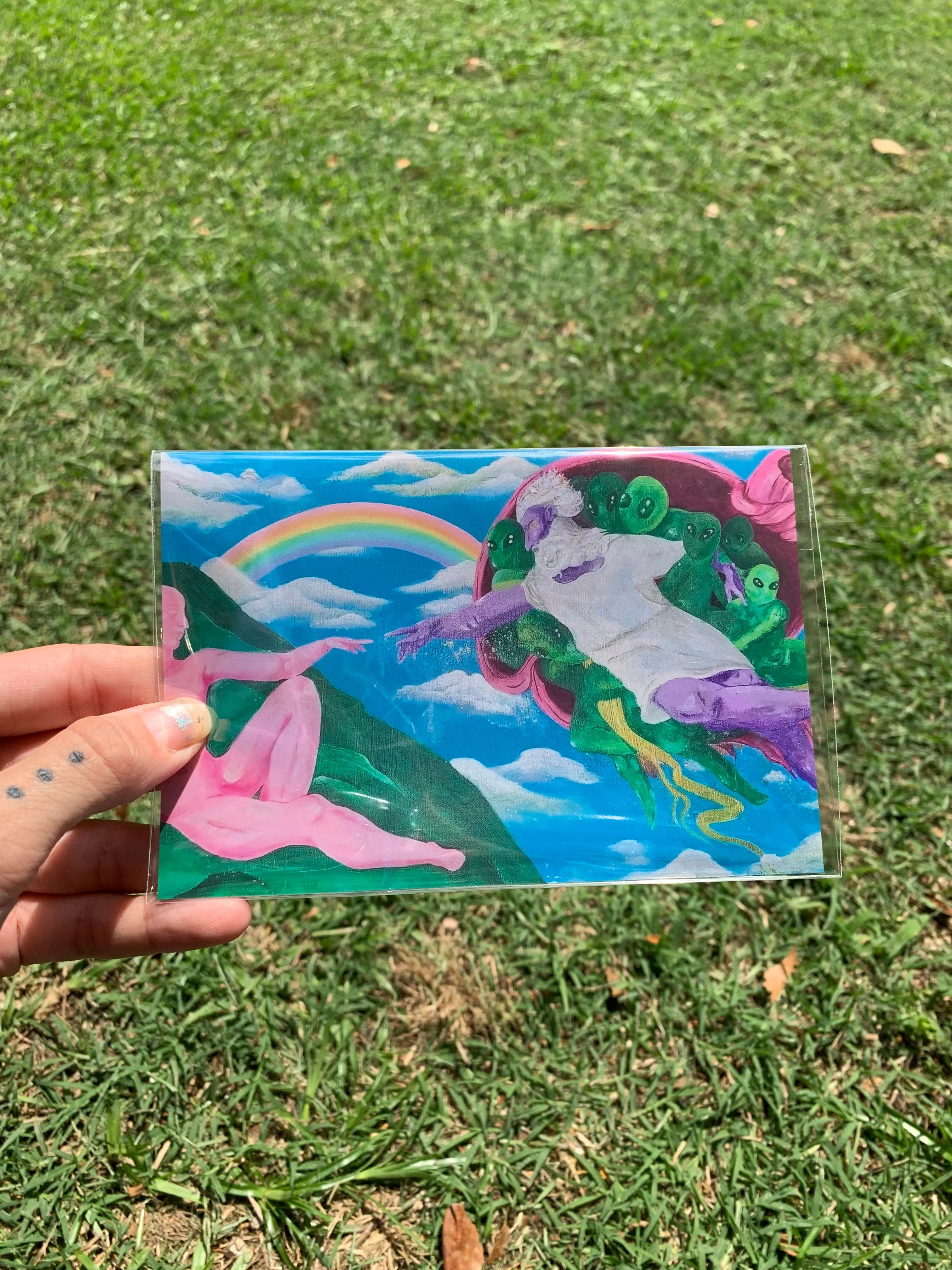 "The Creation of Atom" Mini-Print