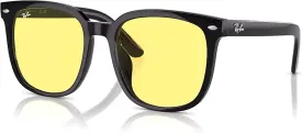 Ray-Ban RB4401D Square Sunglasses for Men for Women   BUNDLE With Designer iWear Complimentary Eyewear Kit