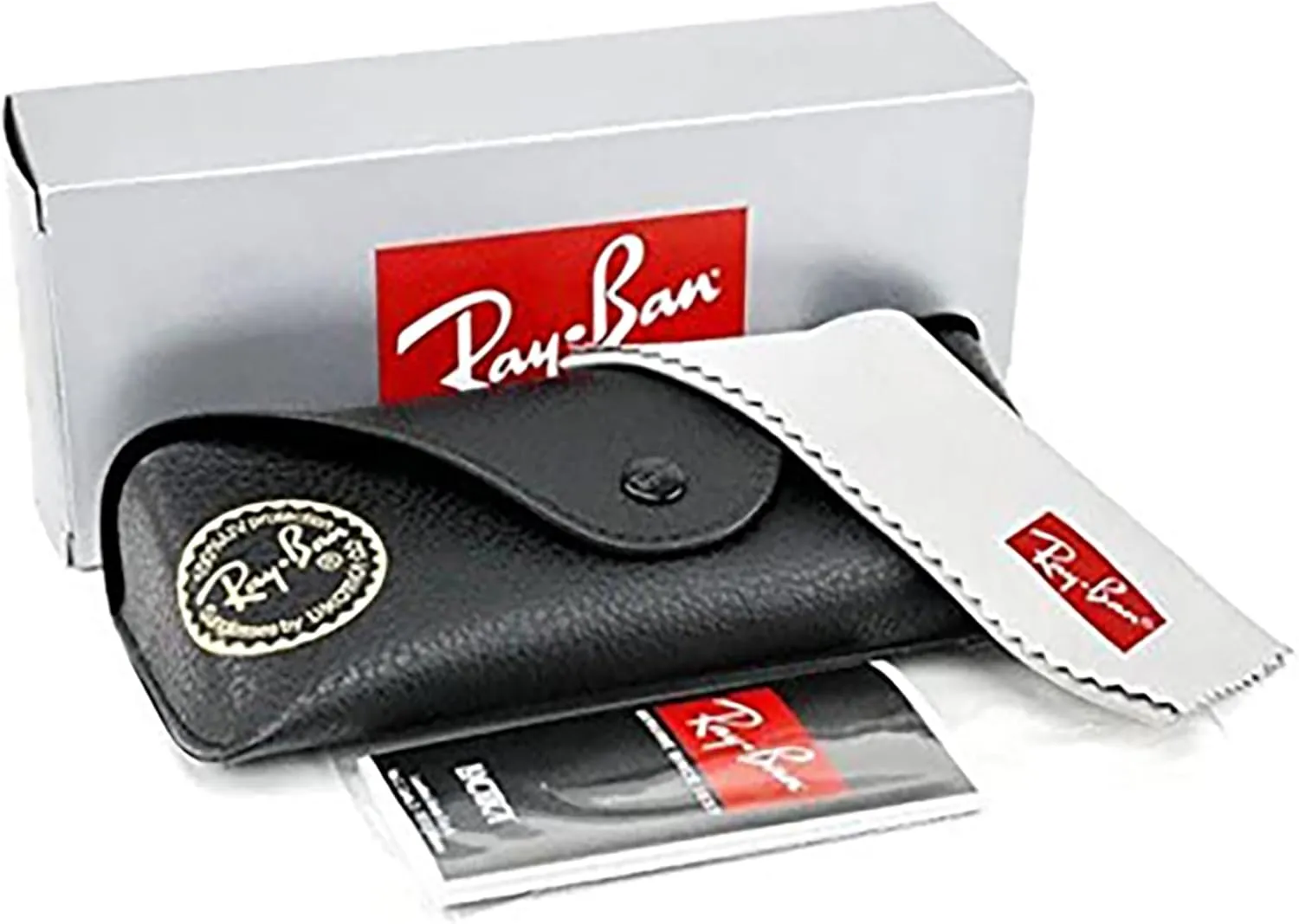 Ray-Ban RB4401D Square Sunglasses for Men for Women   BUNDLE With Designer iWear Complimentary Eyewear Kit