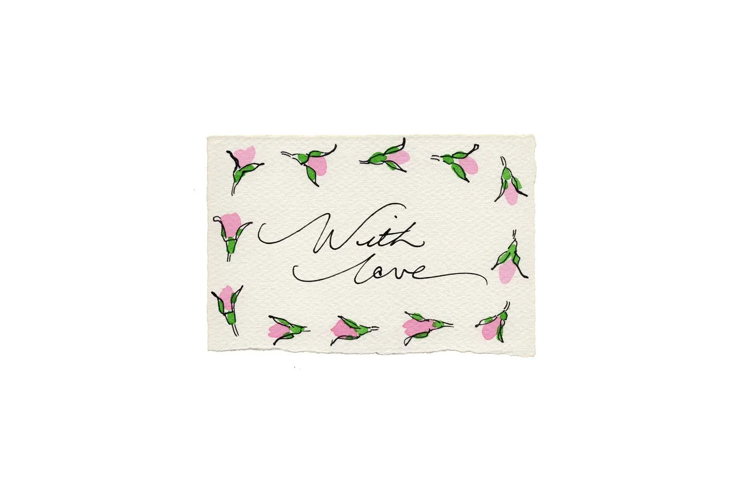 Rosebuds Valentines Card