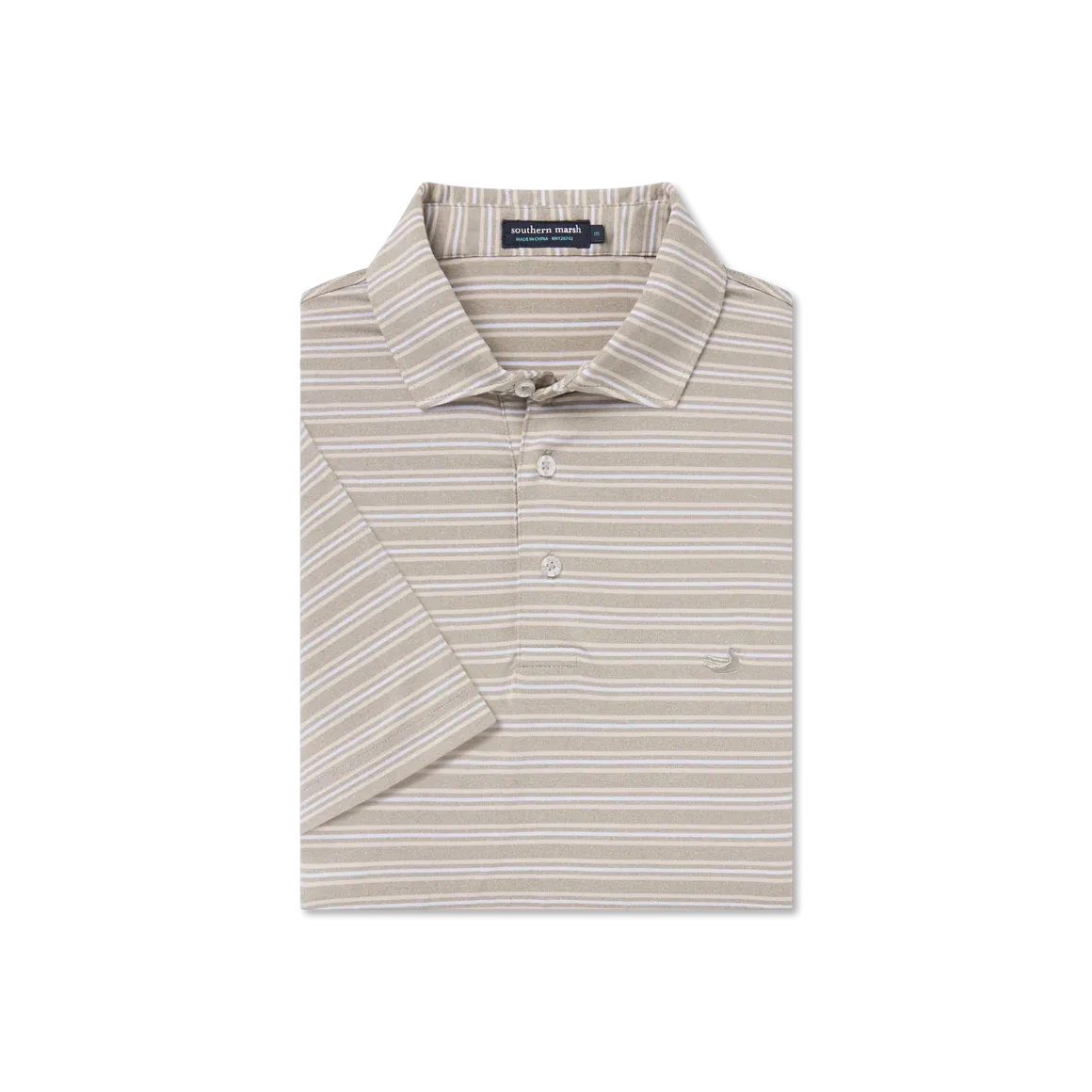 Southern Marsh Maybourne Featherlight Stripe Polo