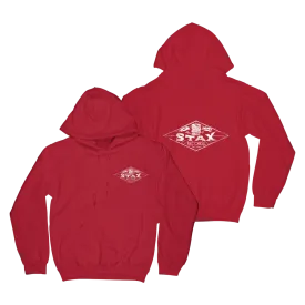 Stax "Diamond" Falling Records Hoodie (Red)