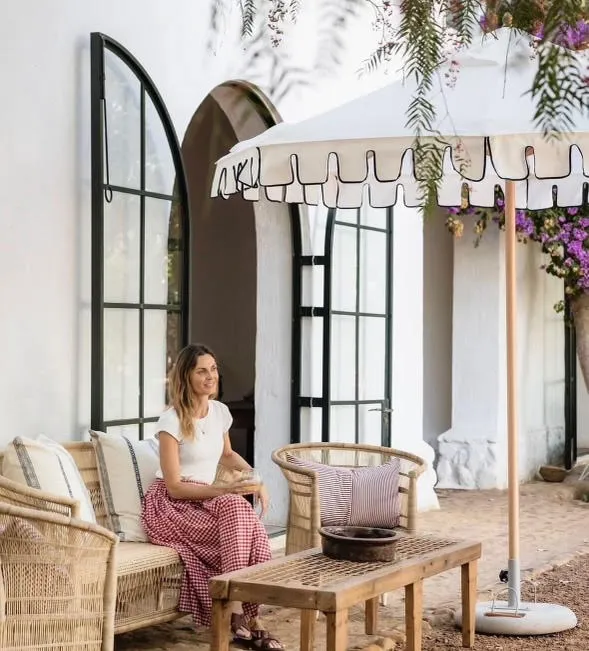 The Montague Umbrella - Scalloped